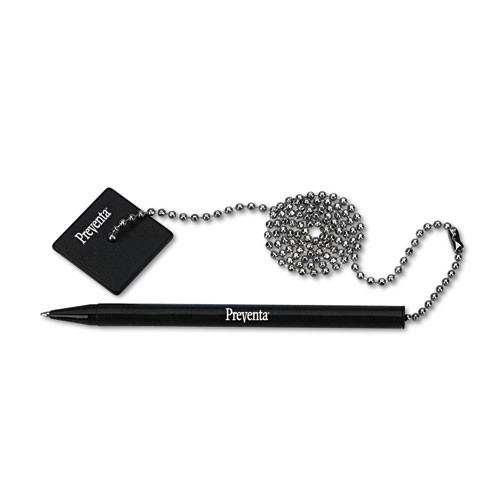 Preventa Standard Ballpoint Counter Pen, Medium 1 Mm, Black Ink, Black Preventa Standard Ballpoint Counter Pen, Medium 1 Mm, Black Ink, Black