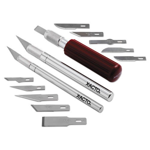 Knife Set, 3 Knives, 10 Blades, Carrying Case Knife Set, 3 Knives, 10 Blades, Carrying Case