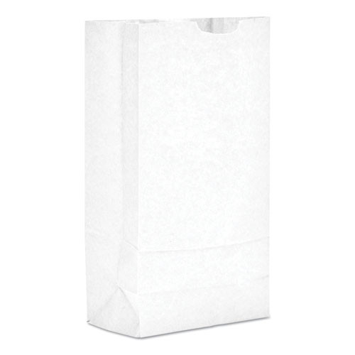 Grocery Paper Bags, 52 Lbs Capacity, #2, 4.3"w X 2.44"d X 7.88"h, Kraft, 500 Bags Grocery Paper Bags, 52 Lbs Capacity, #2, 4.3"w X 2.44"d X 7.88"h, Kraft, 500 Bags