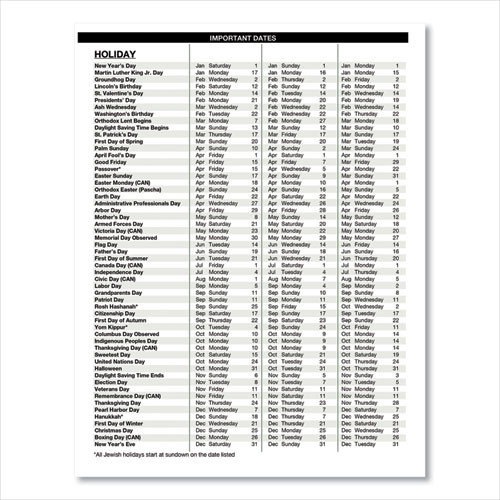 Recycled Professional Weekly Planner, 15-minute Appts, 11 X 8.5, Black Wirebound Soft Cover, 12-month (jan To Dec): 2025 Recycled Professional Weekly Planner, 15-minute Appts, 11 X 8.5, Black Wirebound Soft Cover, 12-month (jan To Dec): 2025