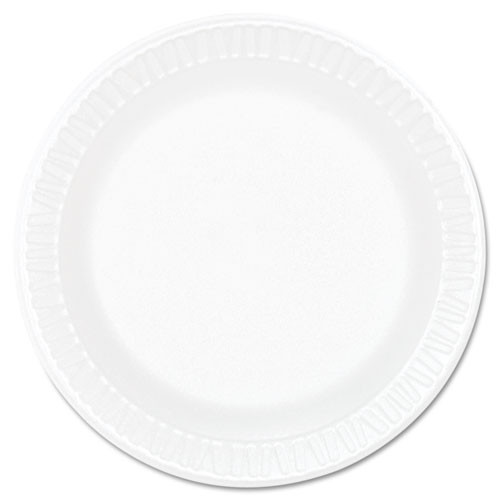 Concorde Foam Plate, 3-compartment, 9" Dia, White, 125/pack, 4 Packs/carton Concorde Foam Plate, 3-compartment, 9" Dia, White, 125/pack, 4 Packs/carton