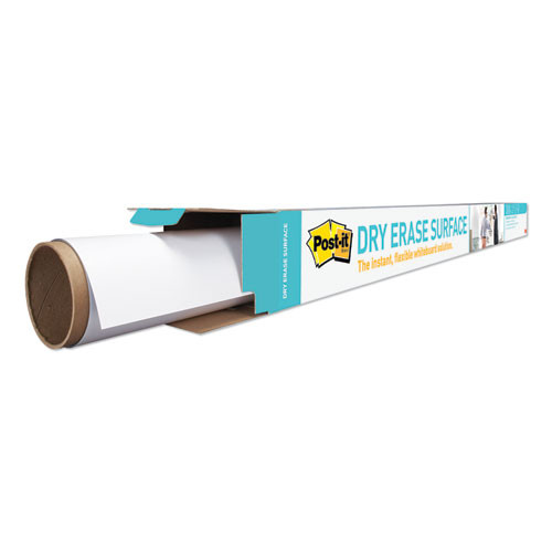 Dry Erase Surface With Adhesive Backing, 36" X 24", White