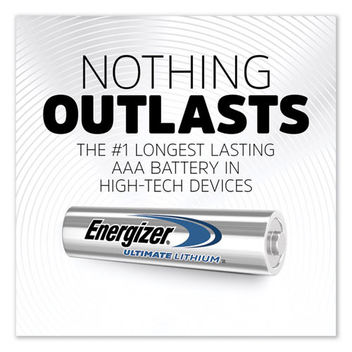 Ultimate Lithium Aaa Batteries, 1.5 V, 8/pack Ultimate Lithium Aaa Batteries, 1.5 V, 8/pack