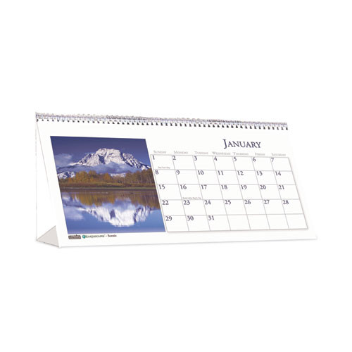 Earthscapes Recycled Desk Tent Monthly Calendar, Scenic Photography, 8.5 X 4.5, White Sheets, 12-month (jan To Dec): 2025 Earthscapes Recycled Desk Tent Monthly Calendar, Scenic Photography, 8.5 X 4.5, White Sheets, 12-month (jan To Dec): 2025