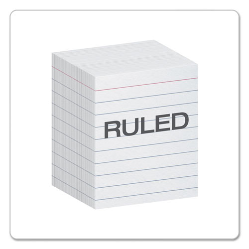 Ruled Mini Index Cards, 3 X 2.5, White, 200/pack Ruled Mini Index Cards, 3 X 2.5, White, 200/pack