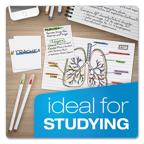Ruled Mini Index Cards, 3 X 2.5, White, 200/pack Ruled Mini Index Cards, 3 X 2.5, White, 200/pack