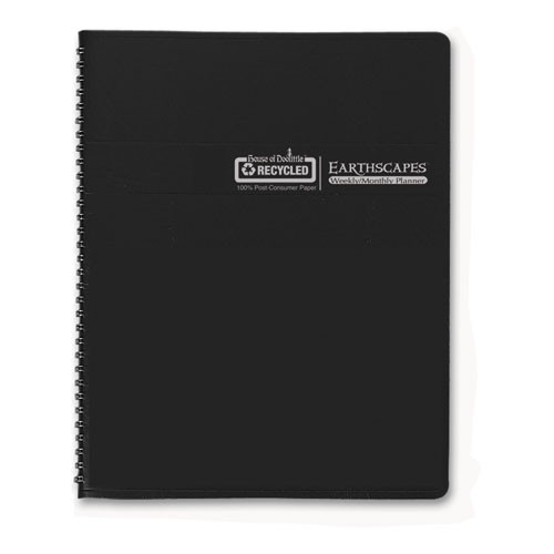 Earthscapes Recycled Weekly/monthly Planner, Gardens Of The World Photography, 10 X 7, Black Cover, 12-month (jan-dec): 2025 Earthscapes Recycled Weekly/monthly Planner, Gardens Of The World Photography, 10 X 7, Black Cover, 12-month (jan-dec): 2025