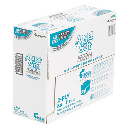 Angel Soft Ps Premium Bathroom Tissue, Septic Safe, 2-ply, White, 450 Sheets/roll, 40 Rolls/carton Angel Soft Ps Premium Bathroom Tissue, Septic Safe, 2-ply, White, 450 Sheets/roll, 40 Rolls/carton