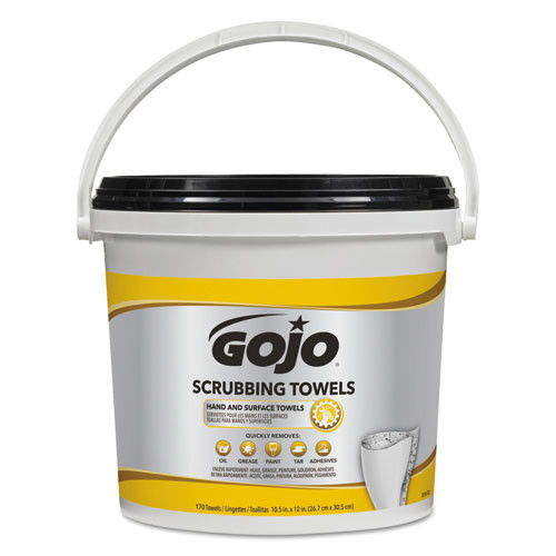 Wipes,w/scrub Bucket,170 Wipes,w/scrub Bucket,170