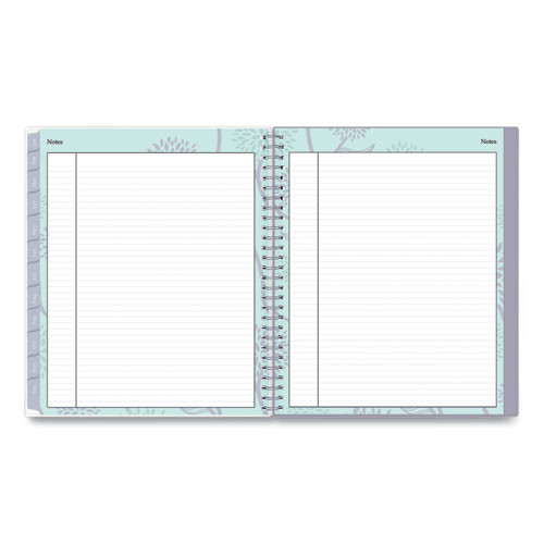 Rue Du Flore Monthly Planner, Floral Artwork, 10 X 8, Jade/lavender Cover, 12-month (jan To Dec): 2025 Rue Du Flore Monthly Planner, Floral Artwork, 10 X 8, Jade/lavender Cover, 12-month (jan To Dec): 2025