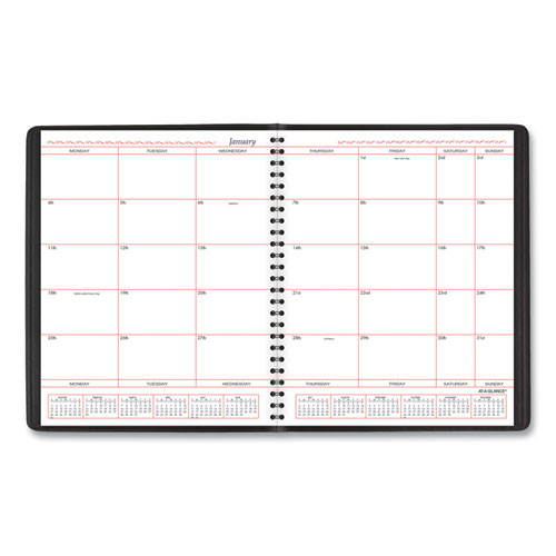 Monthly Planner In Business Week Format, 10 X 8, Black Cover, 12-month (jan To Dec): 2025 Monthly Planner In Business Week Format, 10 X 8, Black Cover, 12-month (jan To Dec): 2025