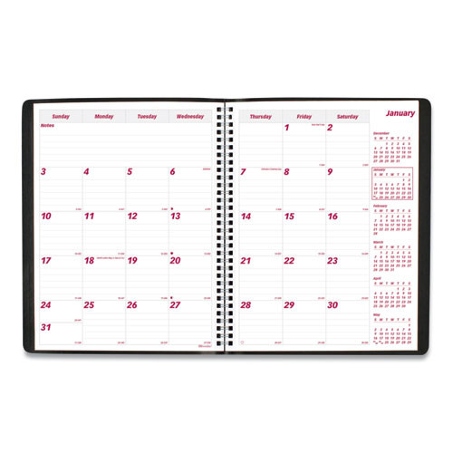 Essential Collection 14-month Ruled Monthly Planner, 11 X 8.5, Black Cover, 14-month (dec To Jan): 2022 To 2024 Essential Collection 14-month Ruled Monthly Planner, 11 X 8.5, Black Cover, 14-month (dec To Jan): 2022 To 2024