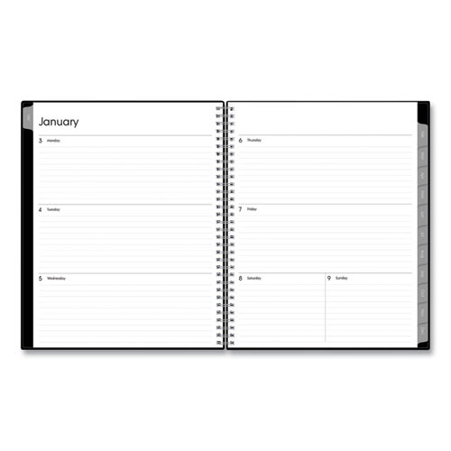Enterprise Weekly/monthly Planner, 11 X 8.5, Black Cover, 12-month (jan To Dec): 2025 Enterprise Weekly/monthly Planner, 11 X 8.5, Black Cover, 12-month (jan To Dec): 2025