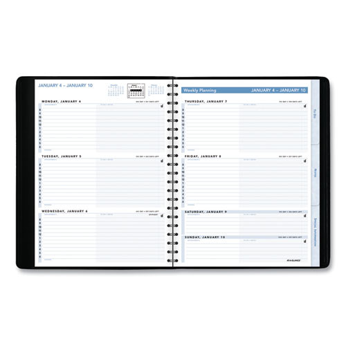 The Action Planner Weekly Appointment Book, 11 X 8, Black Cover, 12-month (jan To Dec): 2025 The Action Planner Weekly Appointment Book, 11 X 8, Black Cover, 12-month (jan To Dec): 2025