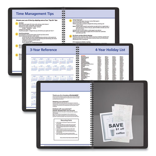Quicknotes Weekly Block Format Appointment Book, 10 X 8, Black Cover, 12-month (jan To Dec): 2025 Quicknotes Weekly Block Format Appointment Book, 10 X 8, Black Cover, 12-month (jan To Dec): 2025