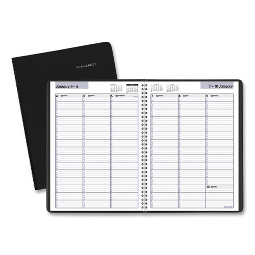 Dayminder Weekly Appointment Book, Vertical-column Format, 11 X 8, Burgundy Cover, 12-month (jan To Dec): 2025 Dayminder Weekly Appointment Book, Vertical-column Format, 11 X 8, Burgundy Cover, 12-month (jan To Dec): 2025