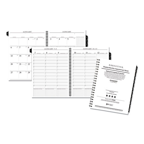 Executive Weekly/monthly Planner Refill With 15-minute Appointments, 11 X 8.25, White Sheets, 12-month (jan To Dec): 2025 Executive Weekly/monthly Planner Refill With 15-minute Appointments, 11 X 8.25, White Sheets, 12-month (jan To Dec): 2025