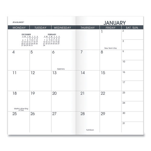 Pocket Size Monthly Planner Refill, 6 X 3.5, White Sheets, 12-month (jan To Dec): 2025 Pocket Size Monthly Planner Refill, 6 X 3.5, White Sheets, 12-month (jan To Dec): 2025