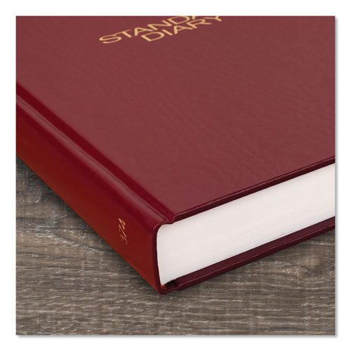 Standard Diary Daily Diary, 2025 Edition, Medium/college Rule, Red Cover, (200) 9.5 X 7.5 Sheets Standard Diary Daily Diary, 2025 Edition, Medium/college Rule, Red Cover, (200) 9.5 X 7.5 Sheets