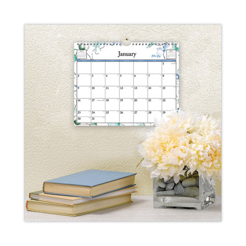 Lindley Wall Calendar, Floral Artwork, 11 X 8.75, White/multicolor Sheets, 12-month (jan To Dec): 2026 Lindley Wall Calendar, Floral Artwork, 11 X 8.75, White/multicolor Sheets, 12-month (jan To Dec): 2026