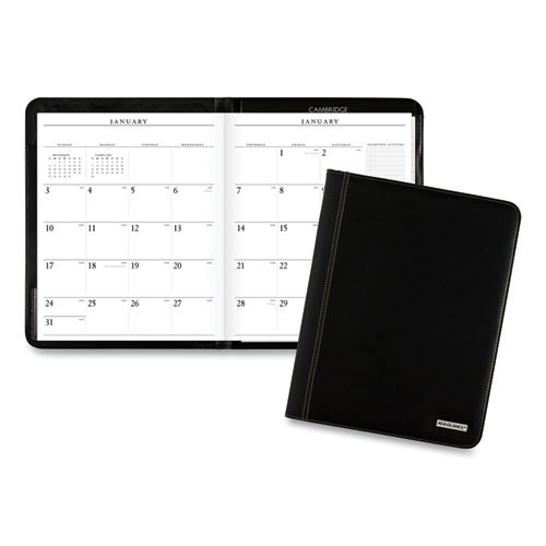 Executive Monthly Padfolio, 11 X 9, Black Cover, 13-month: Jan 2025 To Jan 2026 Executive Monthly Padfolio, 11 X 9, Black Cover, 13-month: Jan 2025 To Jan 2026