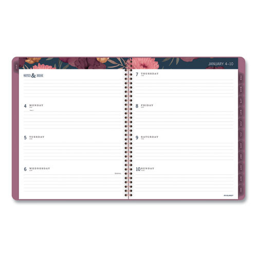 Dark Romance Weekly/monthly Planner, Floral Artwork, 11 X 8.5, Multicolor Cover, 13-month: Jan 2025 To Jan 2026 Dark Romance Weekly/monthly Planner, Floral Artwork, 11 X 8.5, Multicolor Cover, 13-month: Jan 2025 To Jan 2026