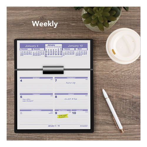 Flip-a-week Desk Calendar And Base, 7 X 5.5, White Sheets, 12-month (jan To Dec): 2026 Flip-a-week Desk Calendar And Base, 7 X 5.5, White Sheets, 12-month (jan To Dec): 2026