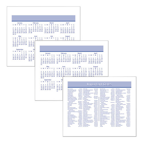 Flip-a-week Desk Calendar Refill With Quicknotes, 7 X 6, White Sheets, 12-month (jan To Dec): 2026 Flip-a-week Desk Calendar Refill With Quicknotes, 7 X 6, White Sheets, 12-month (jan To Dec): 2026