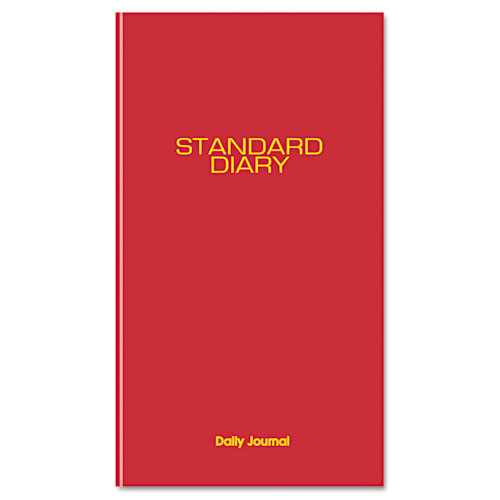 Standard Diary Daily Journal, 2025 Edition, Wide/legal Rule, Red Cover, (210) 12 X 7.75 Sheets Standard Diary Daily Journal, 2025 Edition, Wide/legal Rule, Red Cover, (210) 12 X 7.75 Sheets