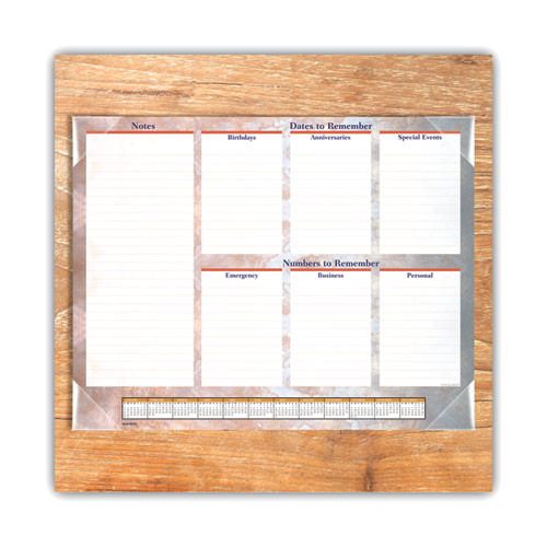 Marbled Desk Pad, Marbled Stone Artwork, 22 X 17, White/multicolor Sheets, Clear Corners, 12-month (jan To Dec): 2025 Marbled Desk Pad, Marbled Stone Artwork, 22 X 17, White/multicolor Sheets, Clear Corners, 12-month (jan To Dec): 2025