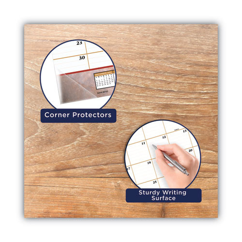 Marbled Desk Pad, Marbled Stone Artwork, 22 X 17, White/multicolor Sheets, Clear Corners, 12-month (jan To Dec): 2025 Marbled Desk Pad, Marbled Stone Artwork, 22 X 17, White/multicolor Sheets, Clear Corners, 12-month (jan To Dec): 2025