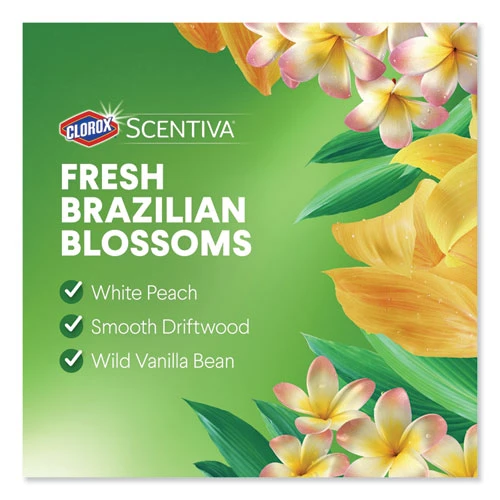 Scentiva Disinfecting Wipes, Fresh Brazilian Blossoms, 70 Wipes/canister