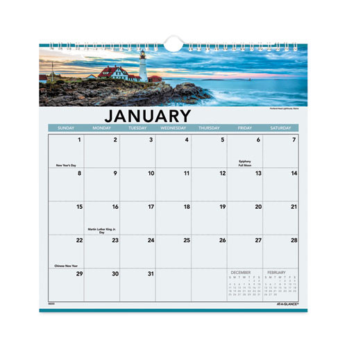 Landscape Monthly Wall Calendar, Landscapes Photography, 12 X 12, White/multicolor Sheets, 12-month (jan To Dec): 2025 Landscape Monthly Wall Calendar, Landscapes Photography, 12 X 12, White/multicolor Sheets, 12-month (jan To Dec): 2025