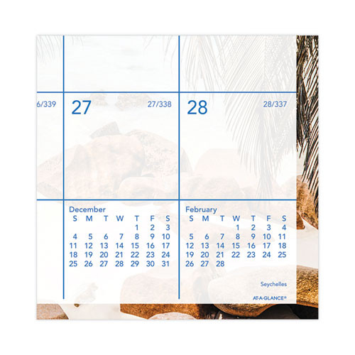 Tropical Escape Wall Calendar, Tropical Escape Photography, 15 X 12, Pale Blue/multicolor Sheets, 12-month (jan To Dec): 2025 Tropical Escape Wall Calendar, Tropical Escape Photography, 15 X 12, Pale Blue/multicolor Sheets, 12-month (jan To Dec): 2025
