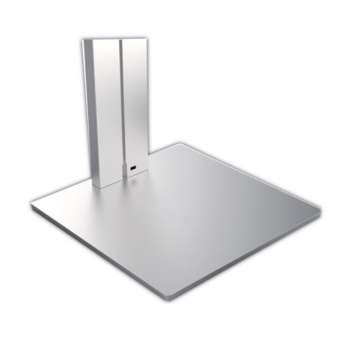 Floor Stand Tablet Holder, Silver/charcoal Gray Floor Stand Tablet Holder, Silver/charcoal Gray