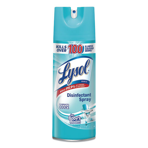 Disinfectant Spray, Baby's Room, 12.5 Oz Aerosol, 12/carton Disinfectant Spray, Baby's Room, 12.5 Oz Aerosol, 12/carton