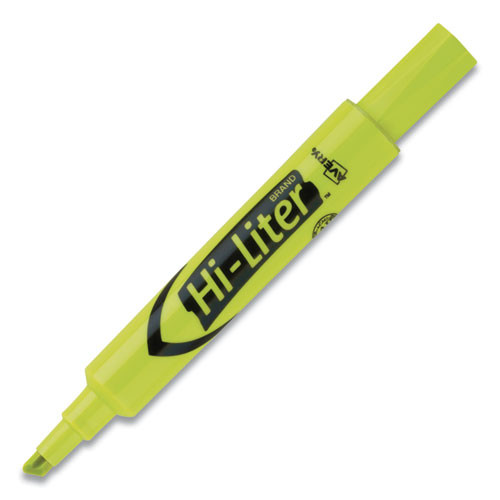 Hi-liter Desk-style Highlighters, Fluorescent Yellow Ink, Chisel Tip, Yellow/black Barrel, 200/box Hi-liter Desk-style Highlighters, Fluorescent Yellow Ink, Chisel Tip, Yellow/black Barrel, 200/box