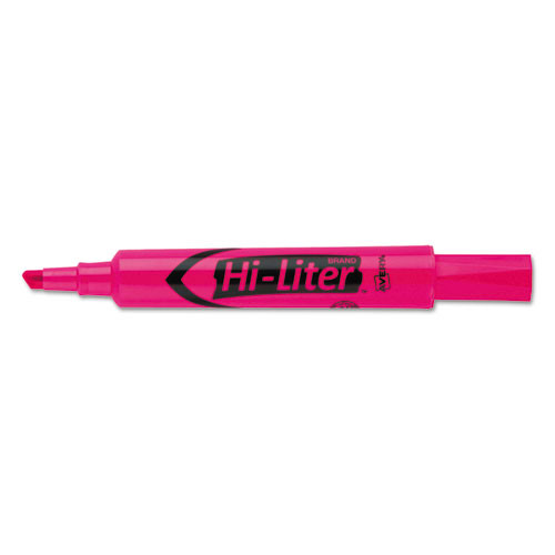 Hi-liter Desk-style Highlighters, Fluorescent Yellow Ink, Chisel Tip, Yellow/black Barrel, 200/box Hi-liter Desk-style Highlighters, Fluorescent Yellow Ink, Chisel Tip, Yellow/black Barrel, 200/box