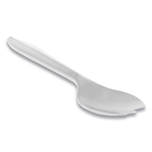 Fieldware Cutlery, Spork, Mediumweight, White, 1,000/carton Fieldware Cutlery, Spork, Mediumweight, White, 1,000/carton
