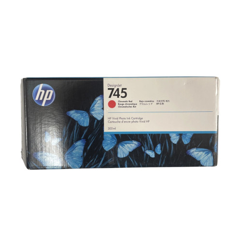 F9K06A | HP 745 | Original HP Ink Cartridge - Chromatic Red F9K06A | HP 745 | Original HP Ink Cartridge - Chromatic Red