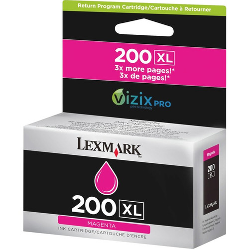 14L0176 | Original Lexmark 200XL Ink Cartridge - Magenta 14L0176 | Original Lexmark 200XL Ink Cartridge - Magenta
