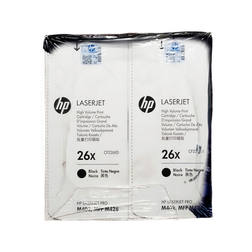 CF226XD | HP 26X | Original HP High-Yield LaserJet Toner Cartridge - Black CF226XD | HP 26X | Original HP High-Yield LaserJet Toner Cartridge - Black