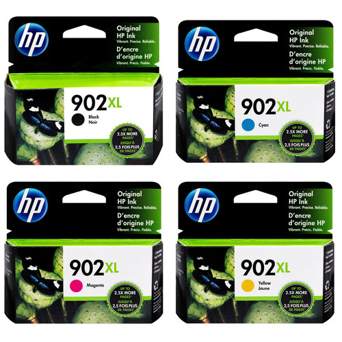 HP 902XL SET | Original HP High-Yield Ink Cartridge - Black, Cyan, Yellow, Magenta HP 902XL SET | Original HP High-Yield Ink Cartridge - Black, Cyan, Yellow, Magenta