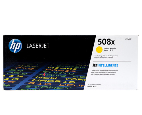 CF362X | HP 508X | Original HP High-Yield LaserJet Toner Cartridge - Yellow CF362X | HP 508X | Original HP High-Yield LaserJet Toner Cartridge - Yellow