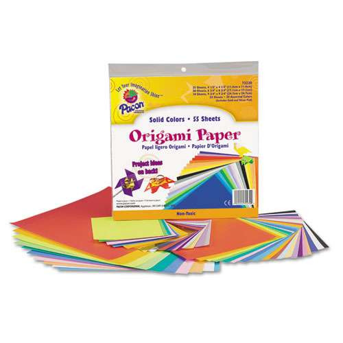 Origami Paper, 30lb, 9 X 9, Assorted Bright Colors, 40/pack