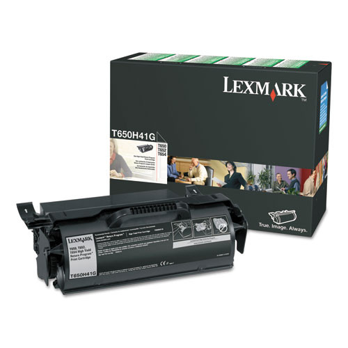 Original Lexmark T650H41G T65x Black Return Program High-Yield Toner Cartridge Taa
