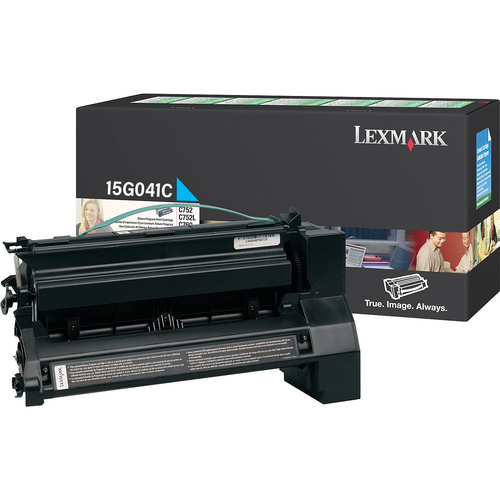 Original Lexmark 15G041C *RP Toner Cartridge Cyan Original Lexmark 15G041C *RP Toner Cartridge Cyan