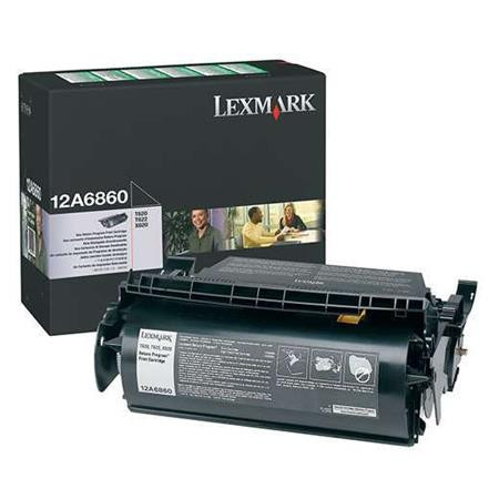 12A6860 | Original Lexmark Toner Cartridge - Black
