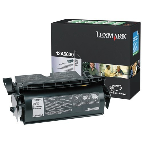 Original Lexmark 12A6830 *RP Laser Toner Cartridge Original Lexmark 12A6830 *RP Laser Toner Cartridge