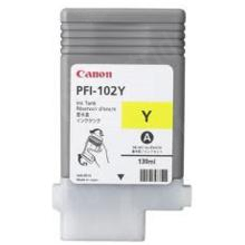 Original Canon PFI-102Y 0898B001AA Yellow Ink Cartridge Original Canon PFI-102Y 0898B001AA Yellow Ink Cartridge